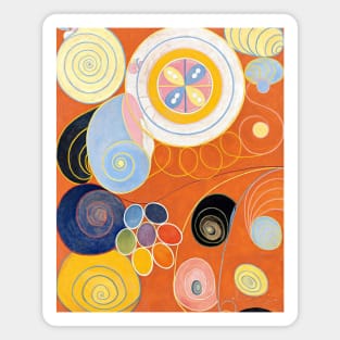 High Resolution Hilma af Klint Group Iv No 3 Youth 1907 Magnet